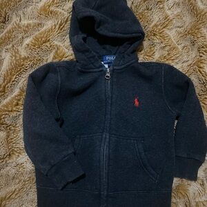 Polo by Ralph Lauren toddler Charcoal Hoodie